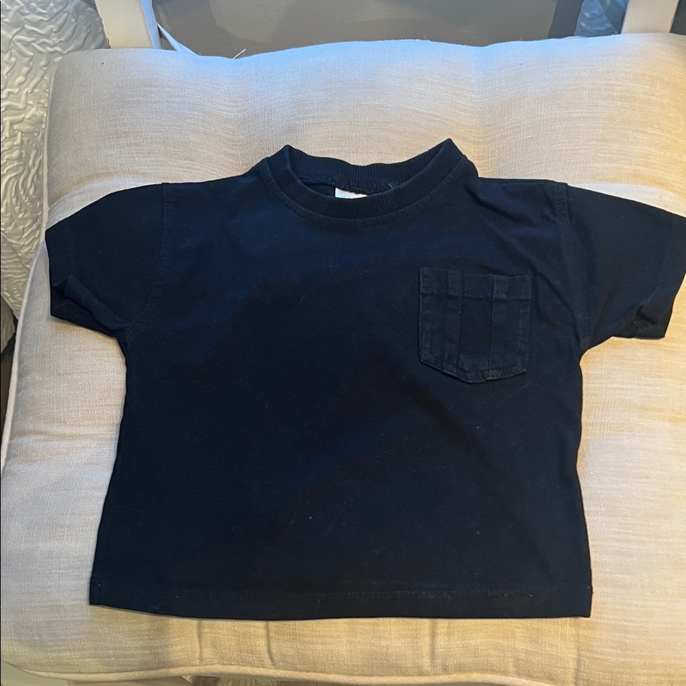 Zara Classic washed black Kids T-Shirt